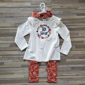Max Studio Kids Matching Siblings 3 piece outfit